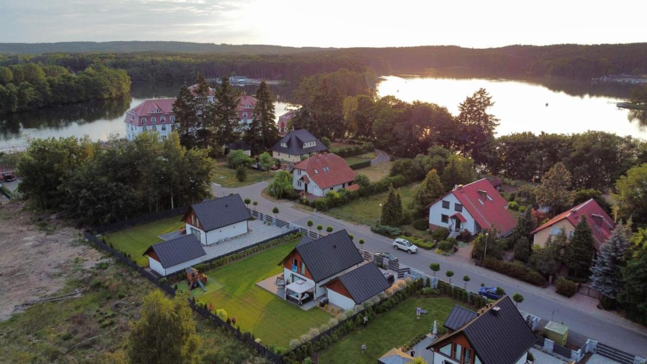 Lake Houselubniewice Domek Caloroczny Z Jacuzzi Blisko Jeziora Extérieur photo